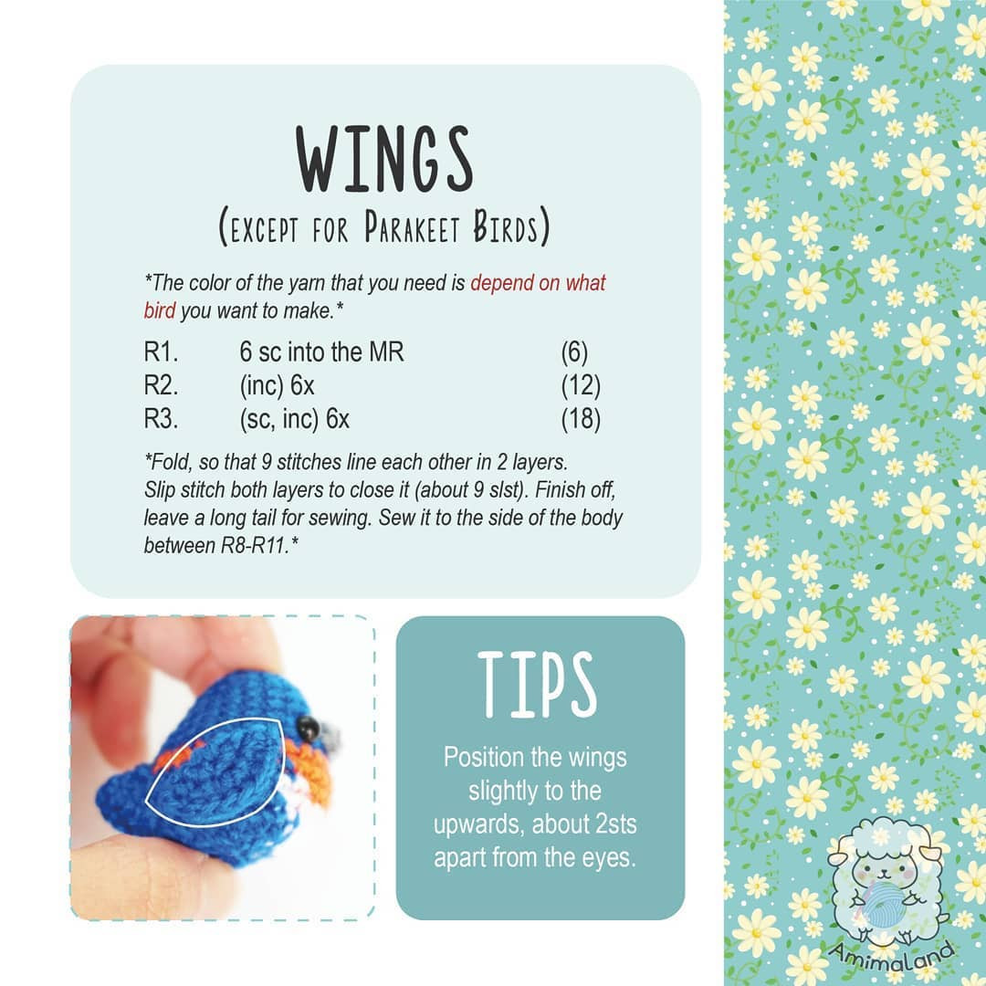 crochet pattern for tiny birds