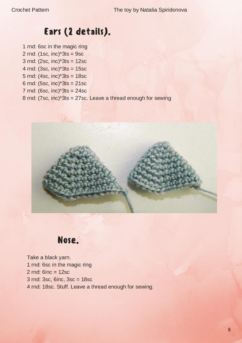 CROCHET PATTERN «HEDGEHOG MAKOVKA»