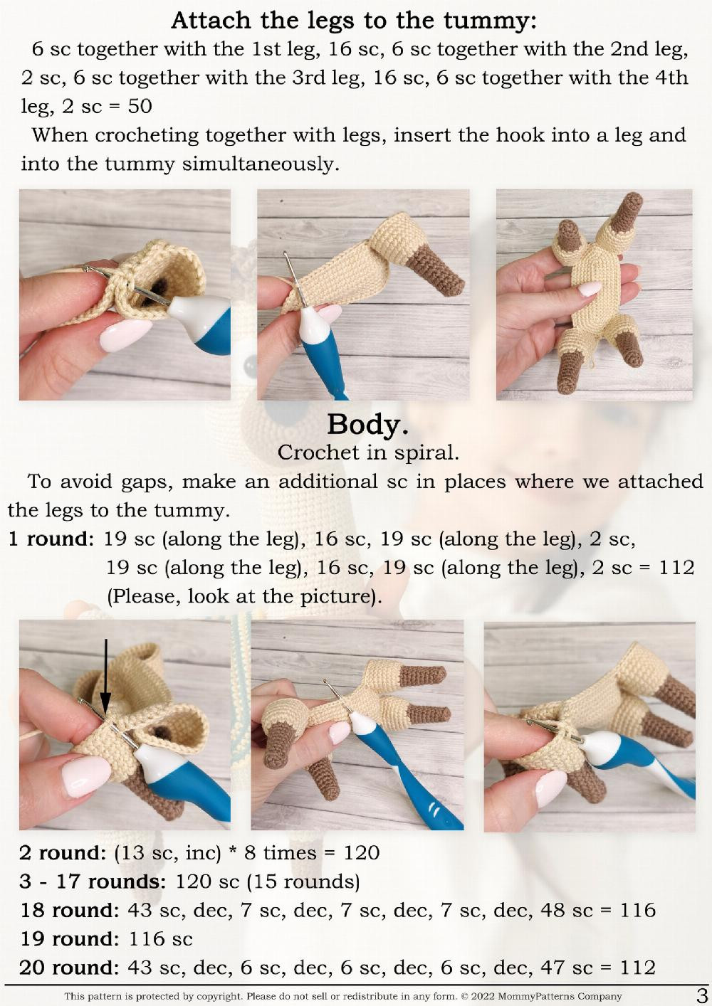 crochet pattern lama no drama