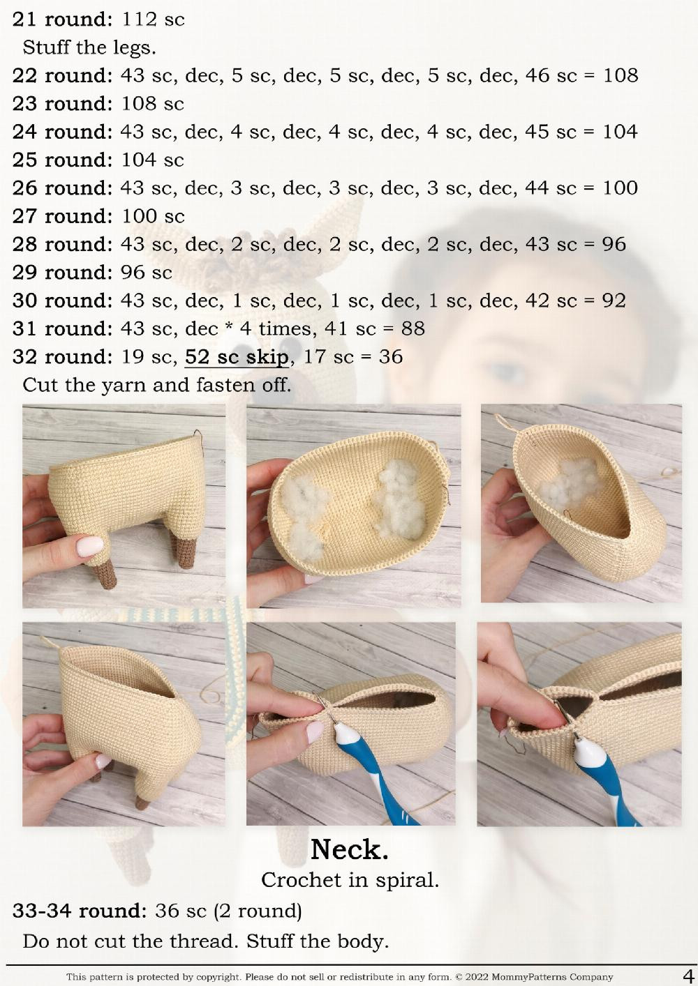 crochet pattern lama no drama