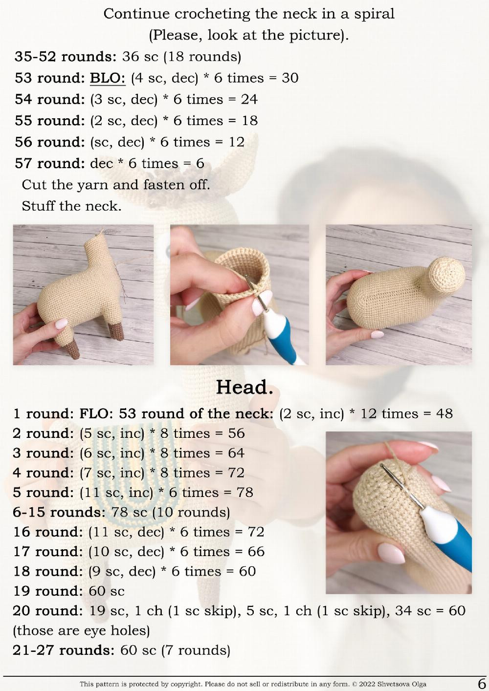 crochet pattern lama no drama