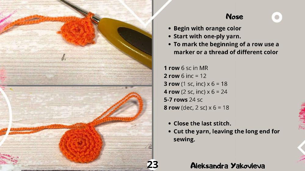 Crochet Pumpkin Pattern, smiling pumpkin crochet pattern