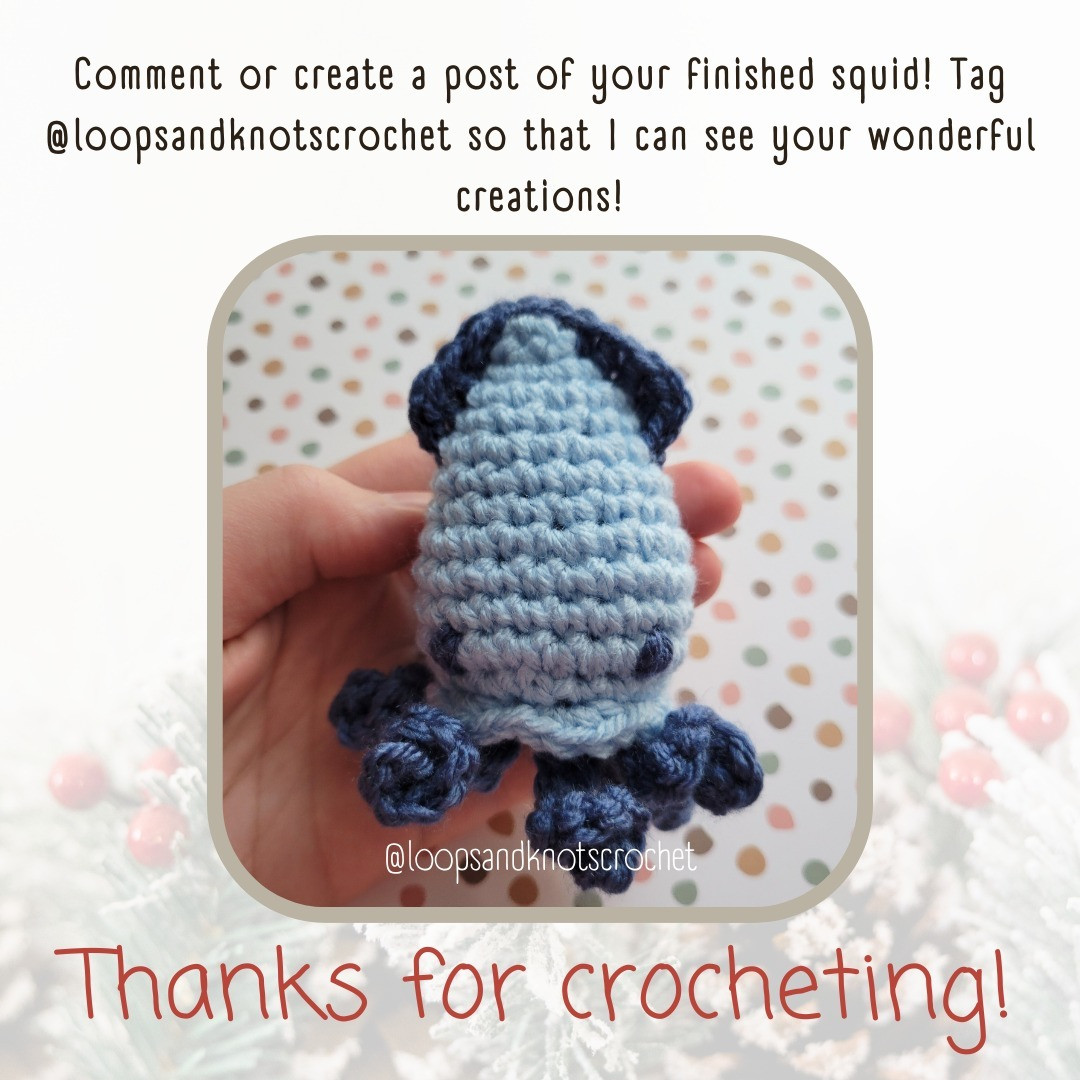 crochet squid pattern