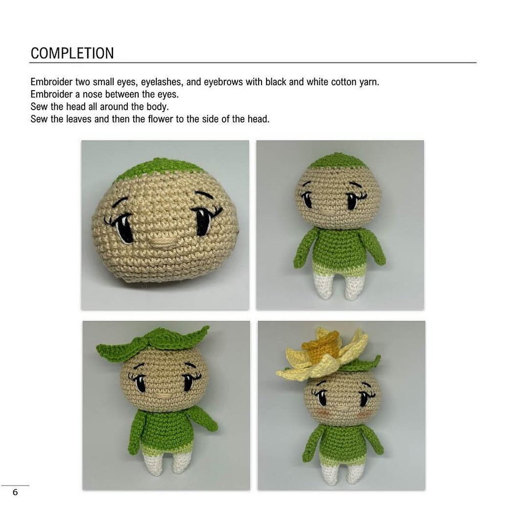 daffoliliy free crochet pattern