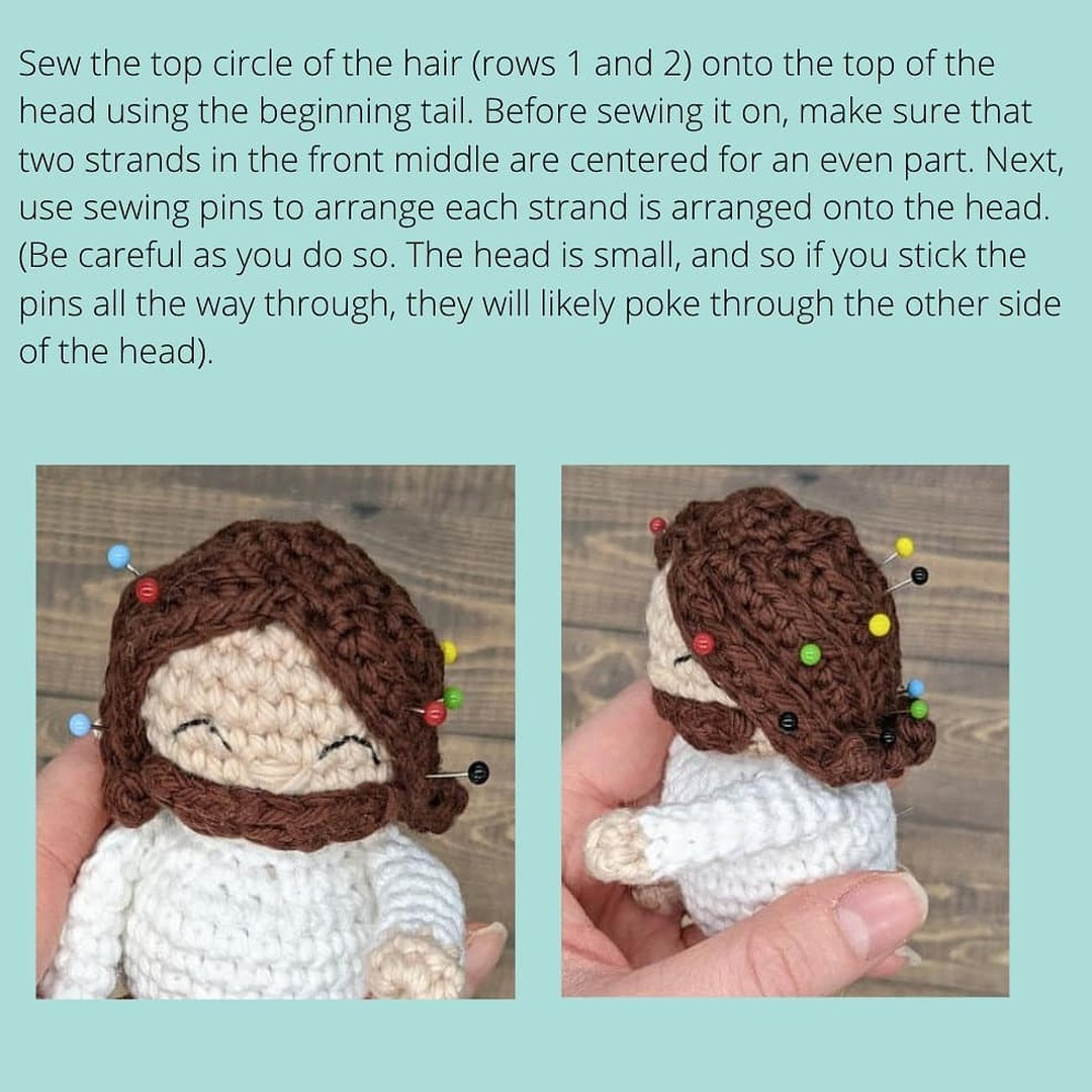 divine mercy jesus free crochet pattern