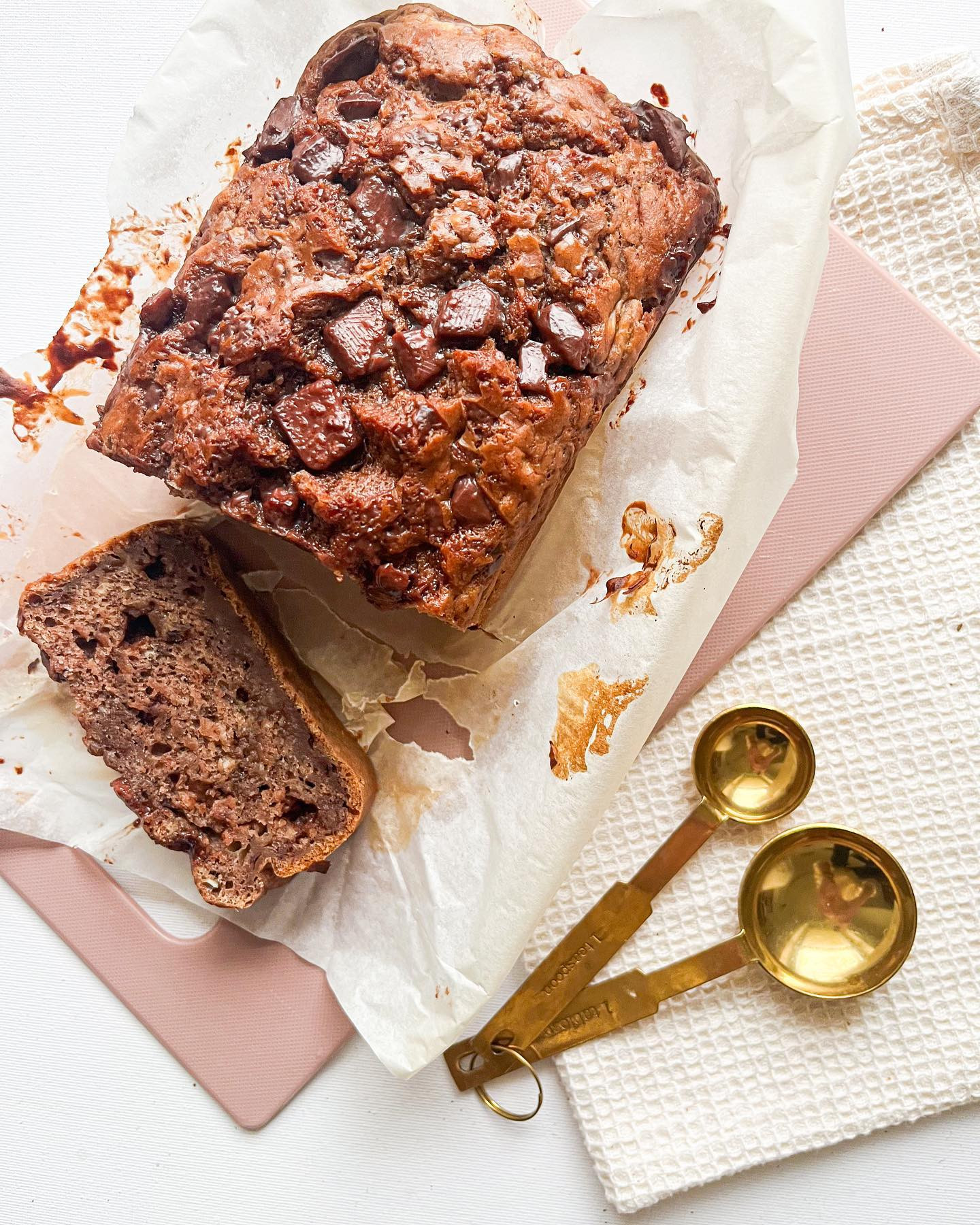 DOUBLE CHOC BANANA BREAD