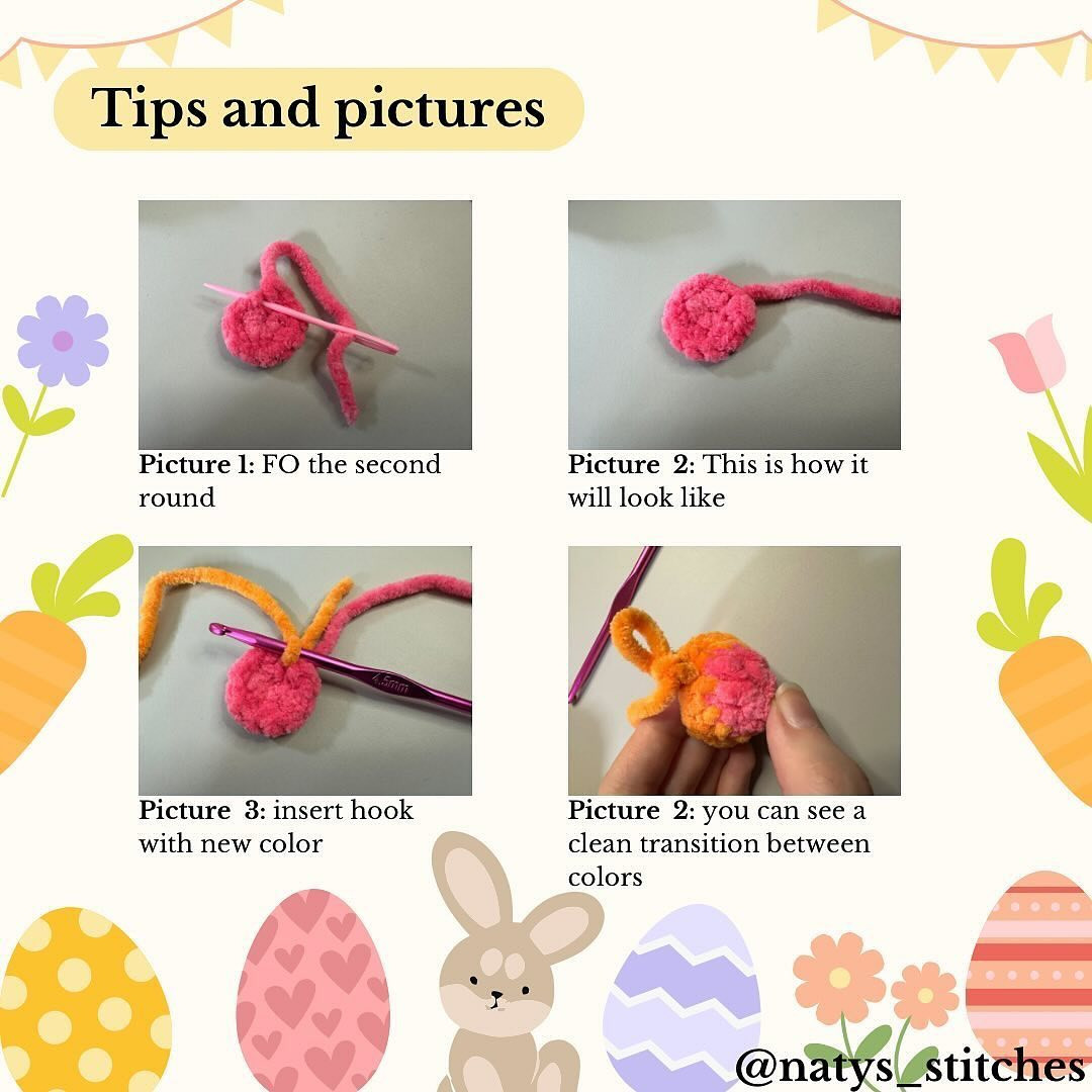 easter egg free crochet  pattern