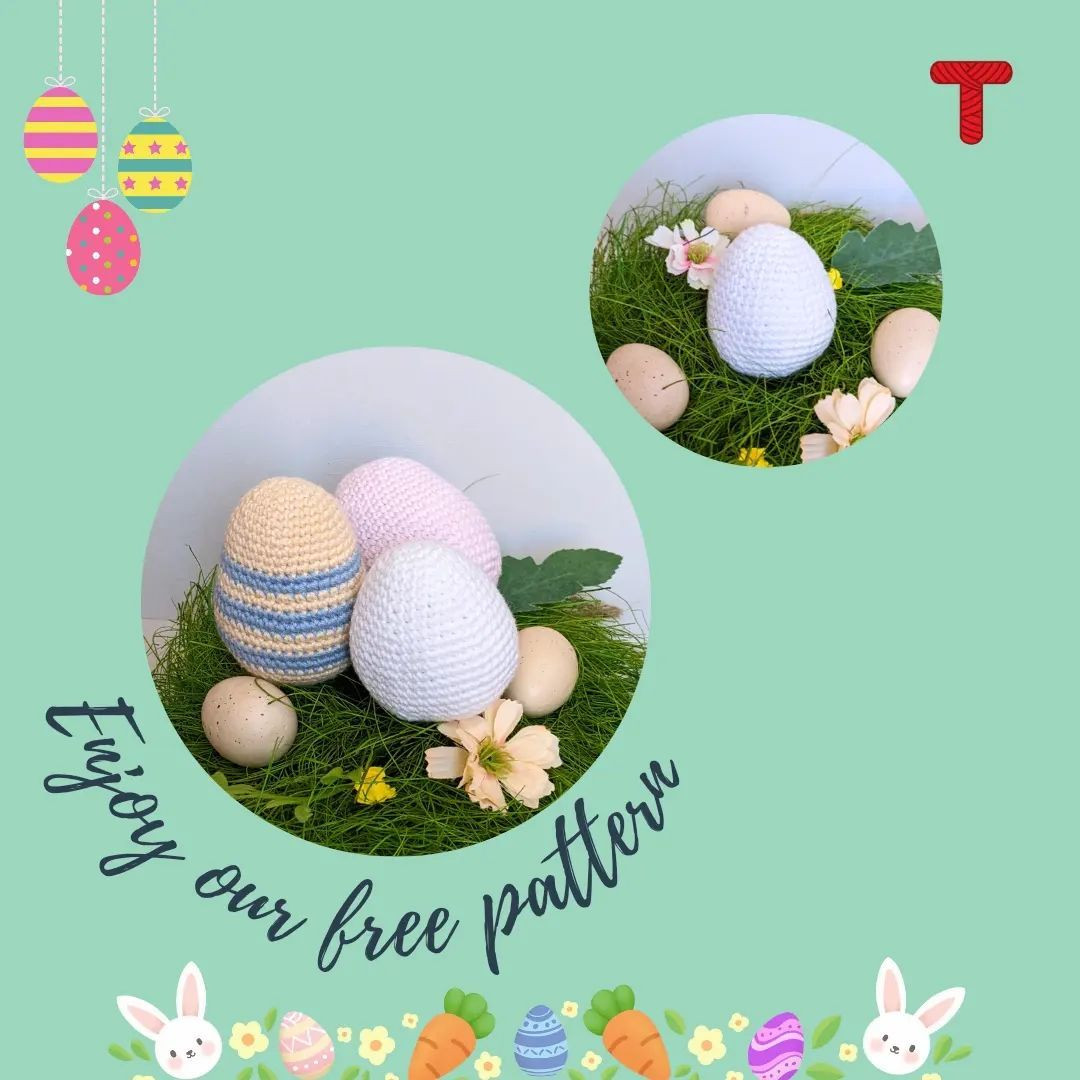 easter eggs free pattern