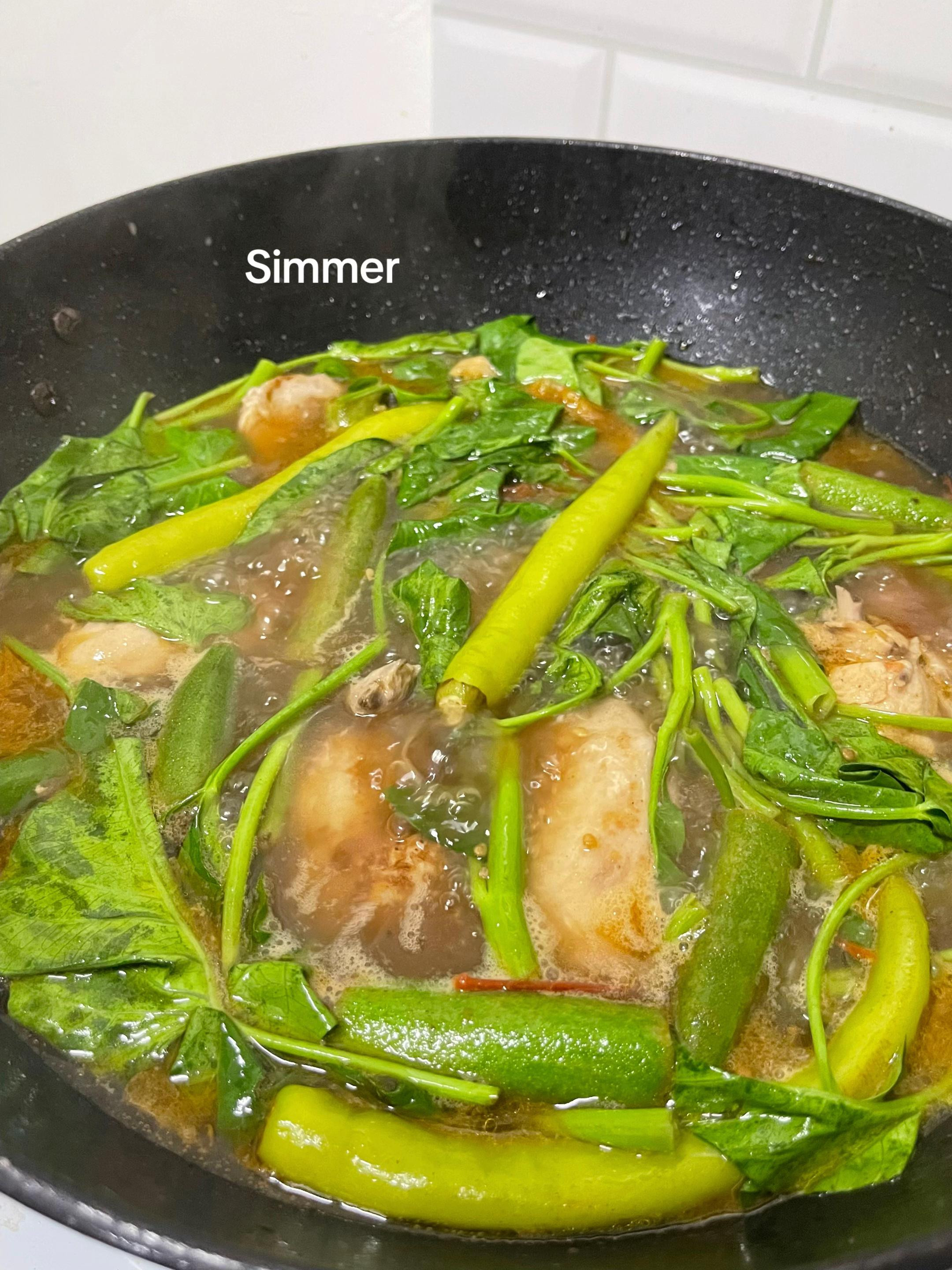 easy recipe sinampalukang manok