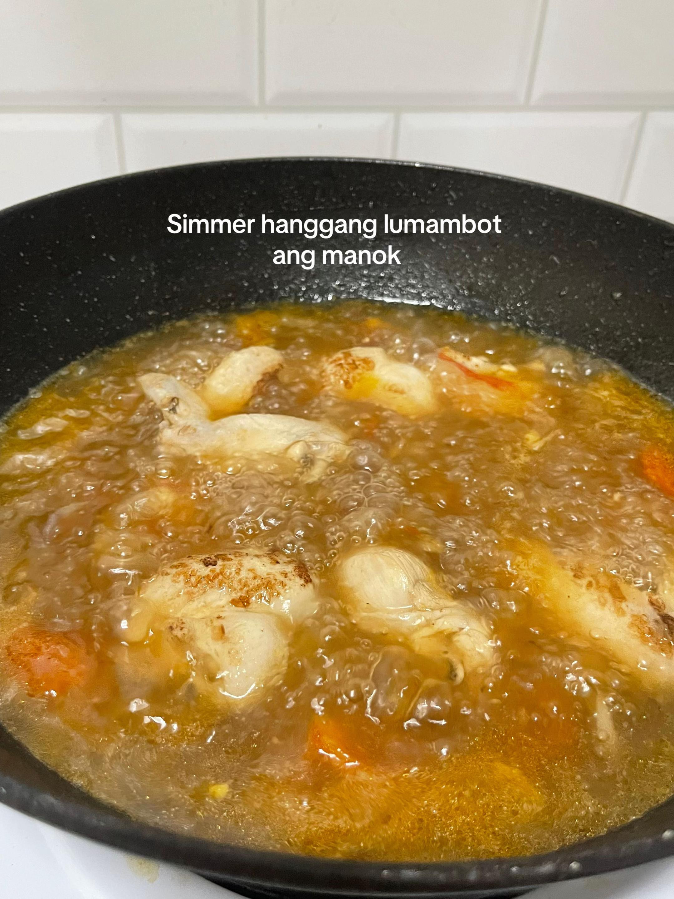 easy recipe sinampalukang manok