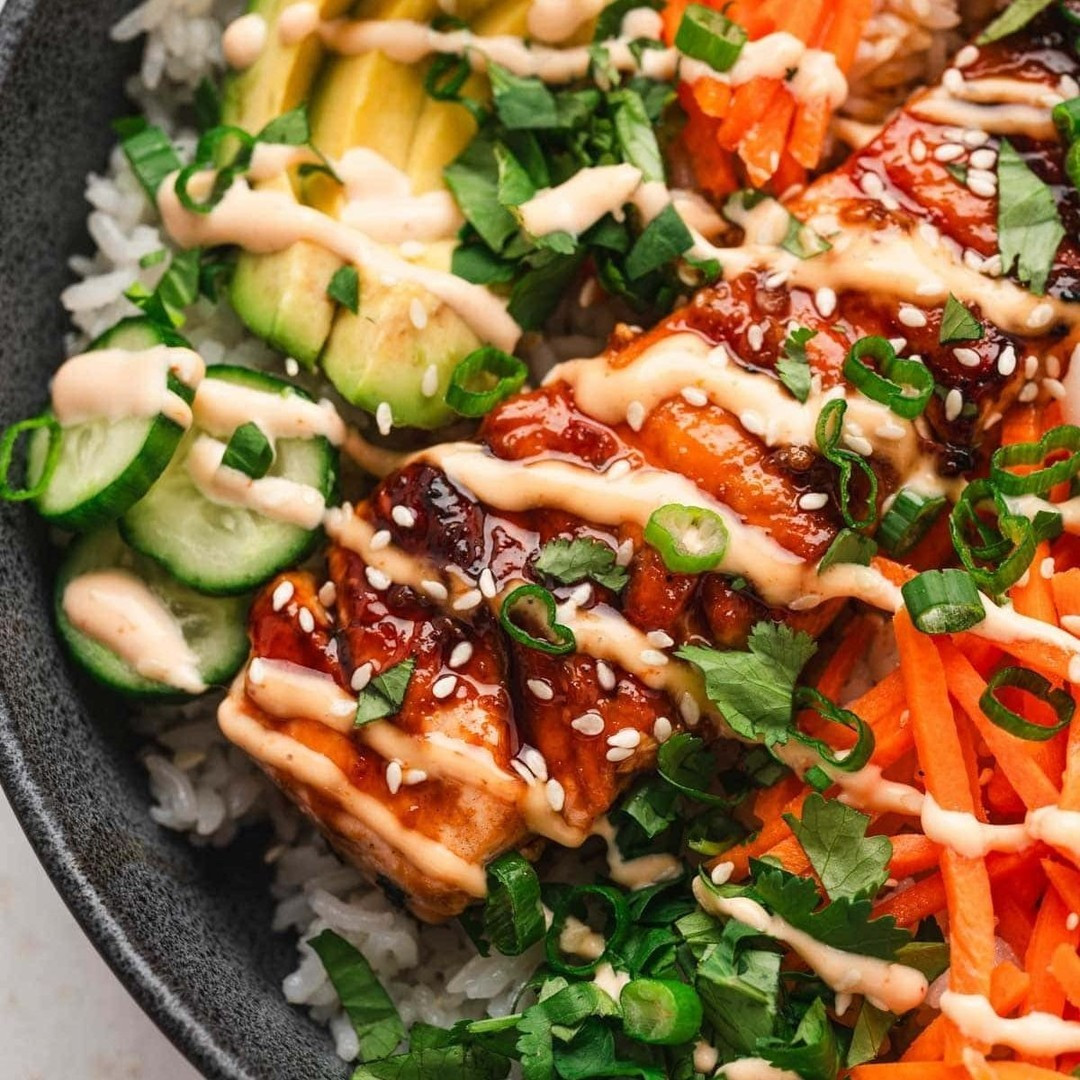 EASY SALMON BOWLS