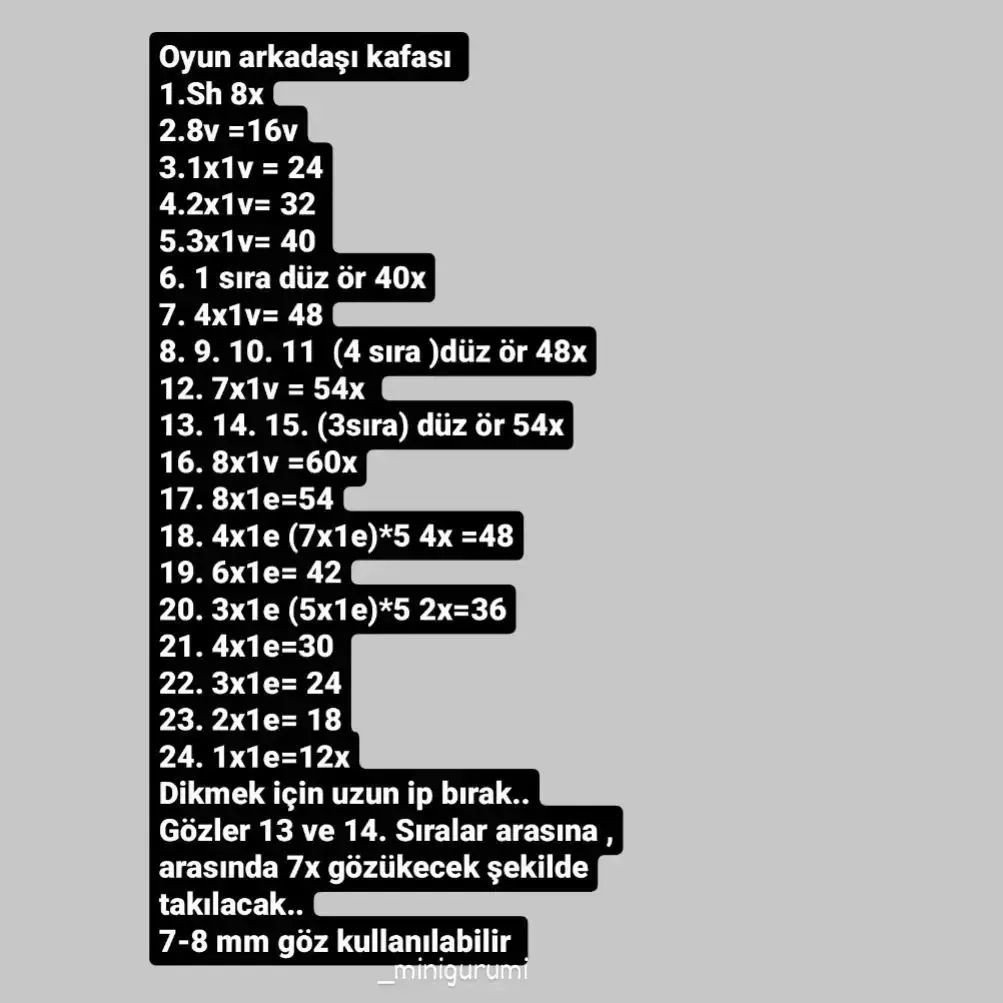 Elbise giyen bir tavşan için tığ işi modeli