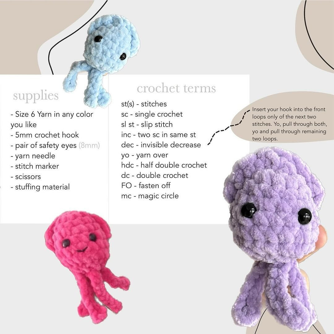 ellai mini squid feer pattern