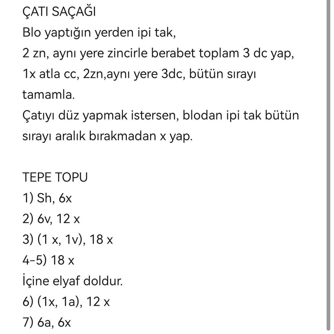 Ev şeklinde anahtar şal tığ işi modeli.