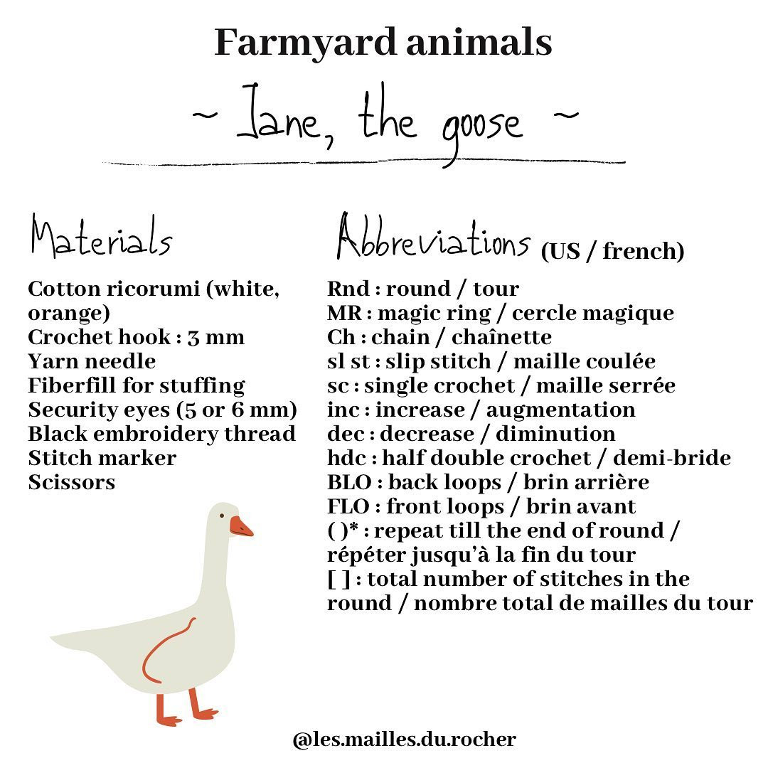 farmyard animals jane the goose