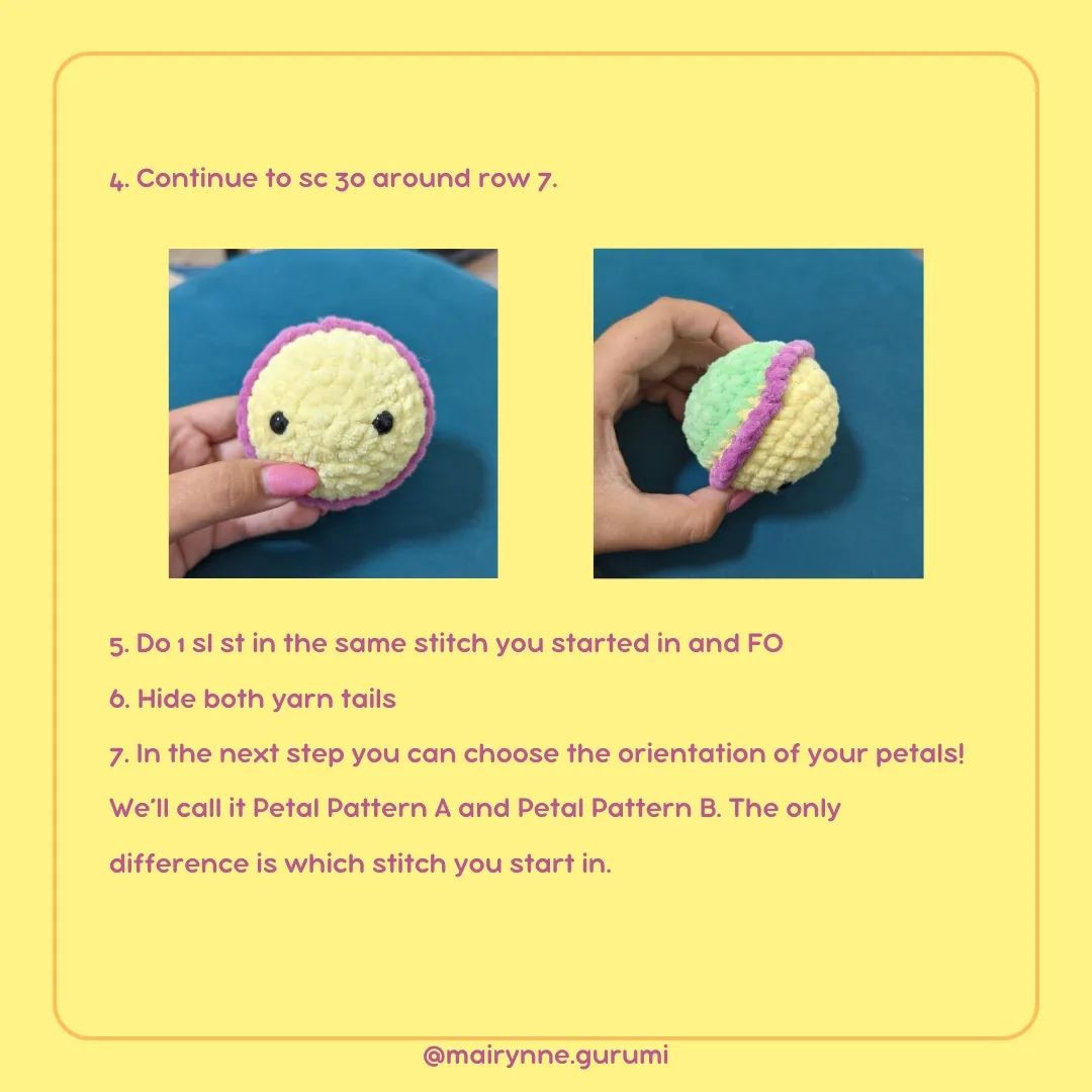 Flower Guy free pattern release! (⁠◕⁠ᴗ⁠◕⁠✿⁠)🌼💞🌱✨