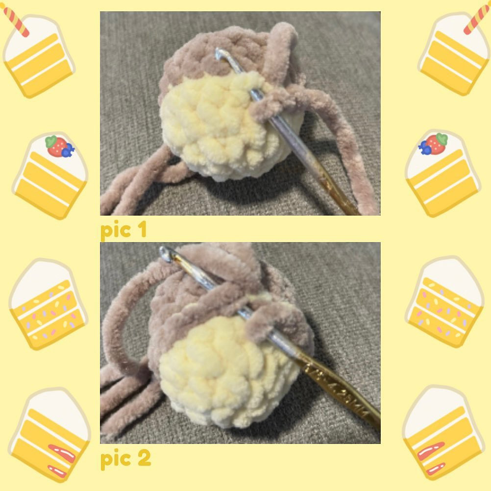 FREE BABY CUPCAKE BEAR PATTERN !! 🍰