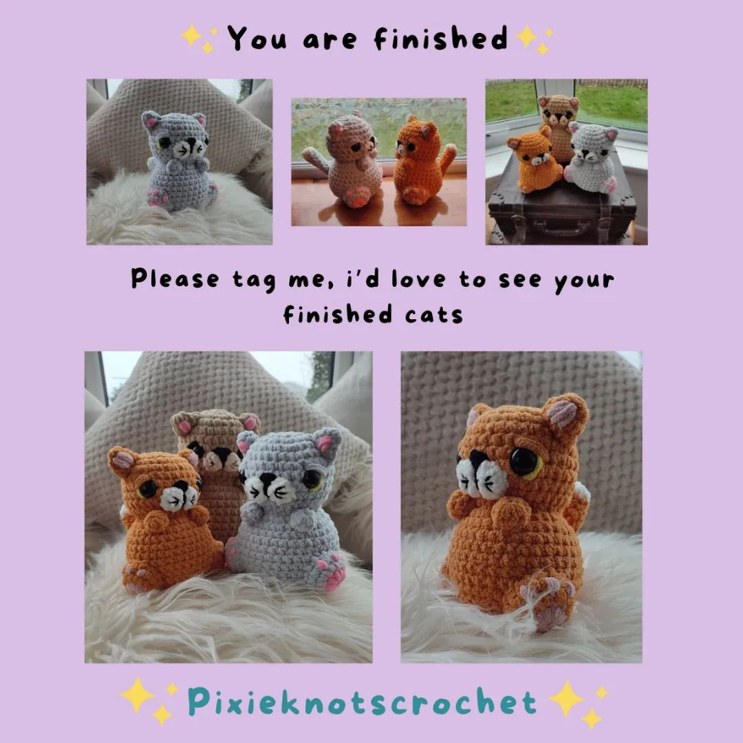 free cat pattern