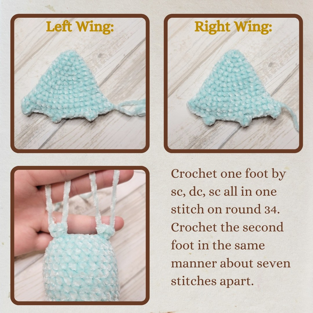 free crochet bat pattern