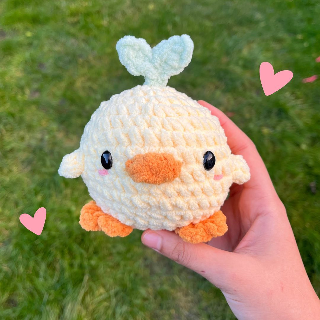 free crochet duck pattern :)