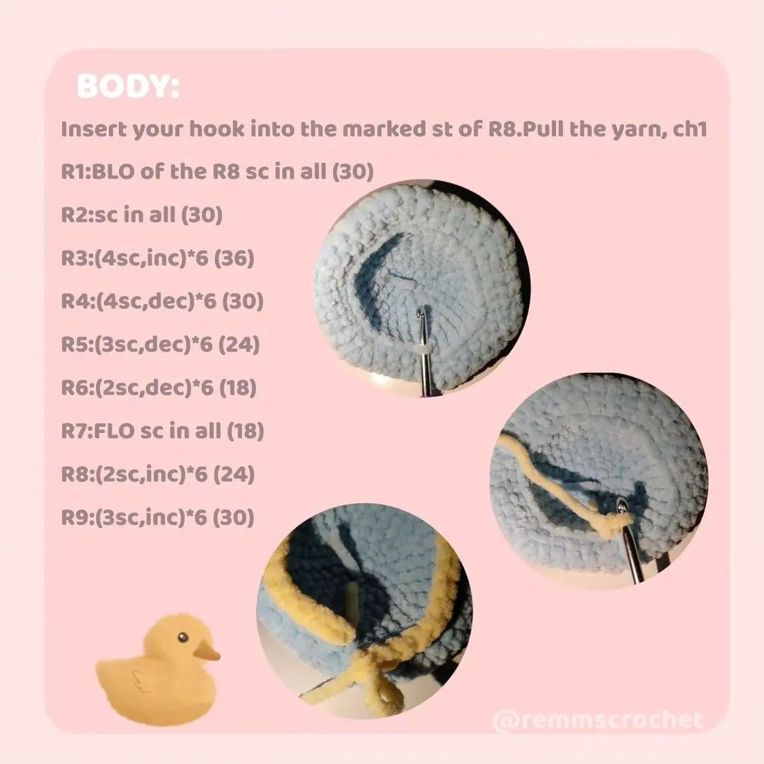 Free duckie pattern 🐤 !