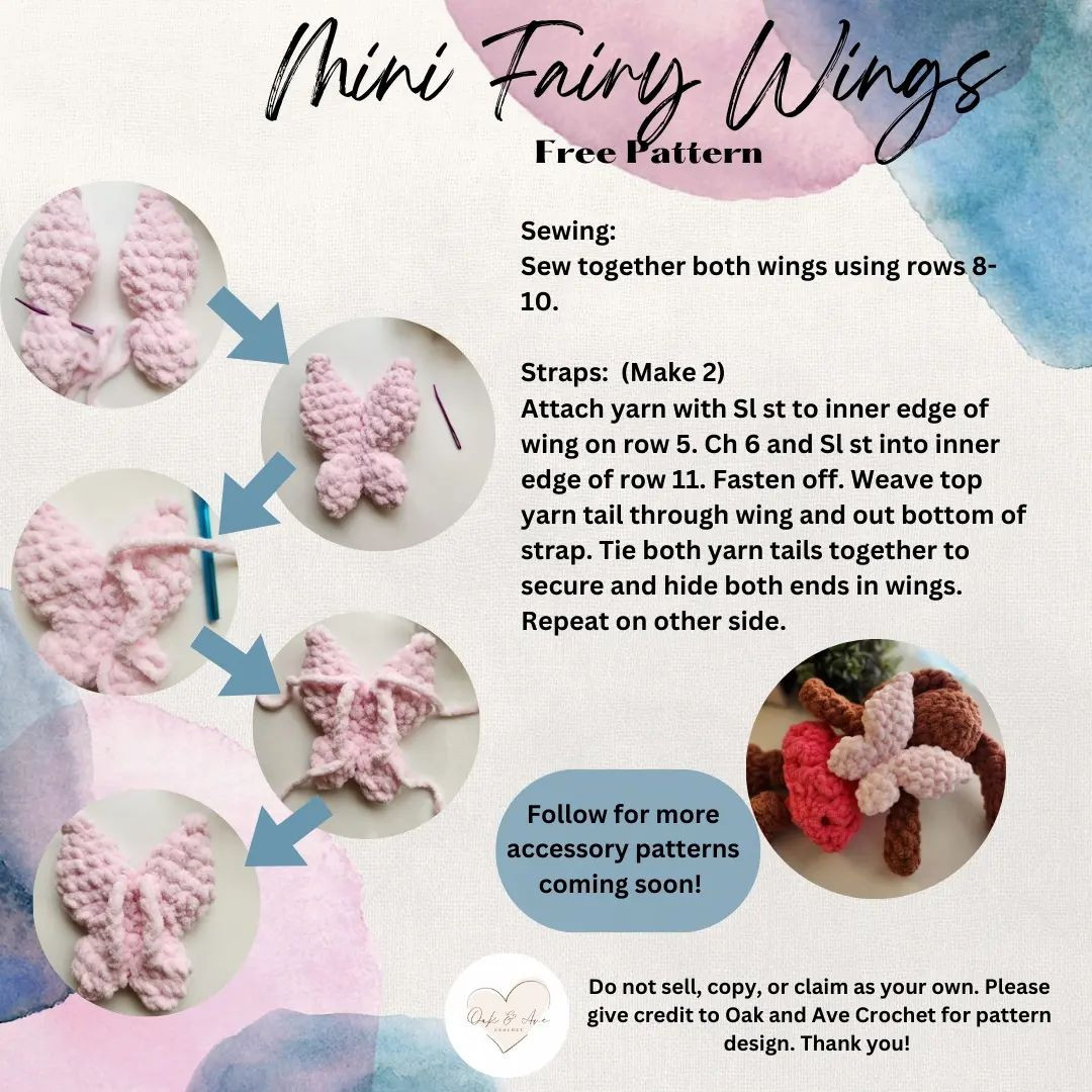 FREE Fairy Wings Pattern