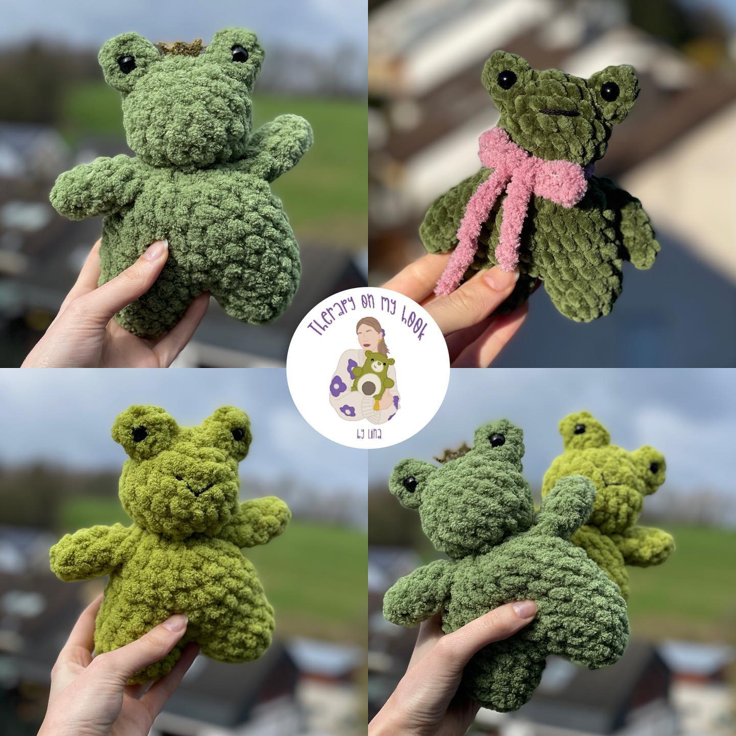 free green froggy pattern