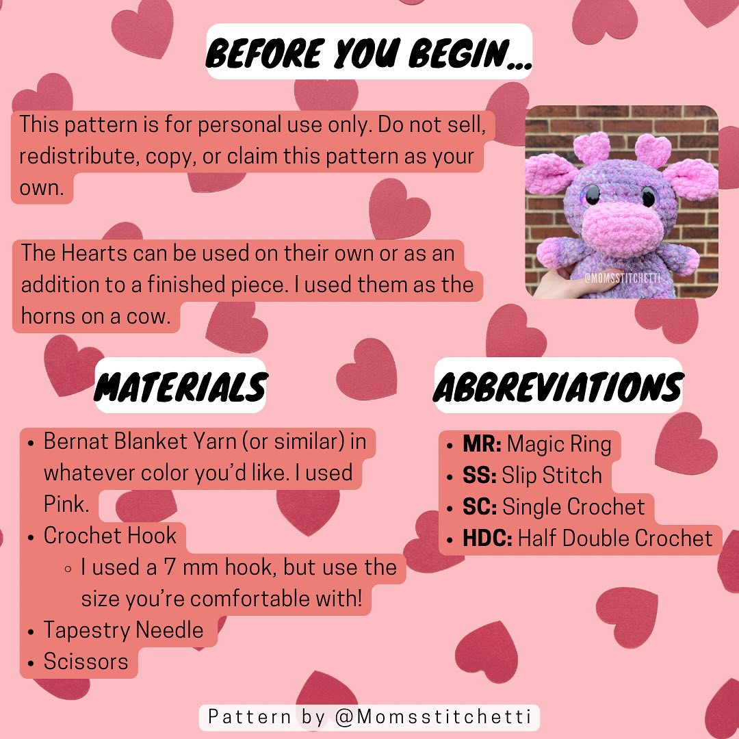 💗 Free Heart Pattern 💗