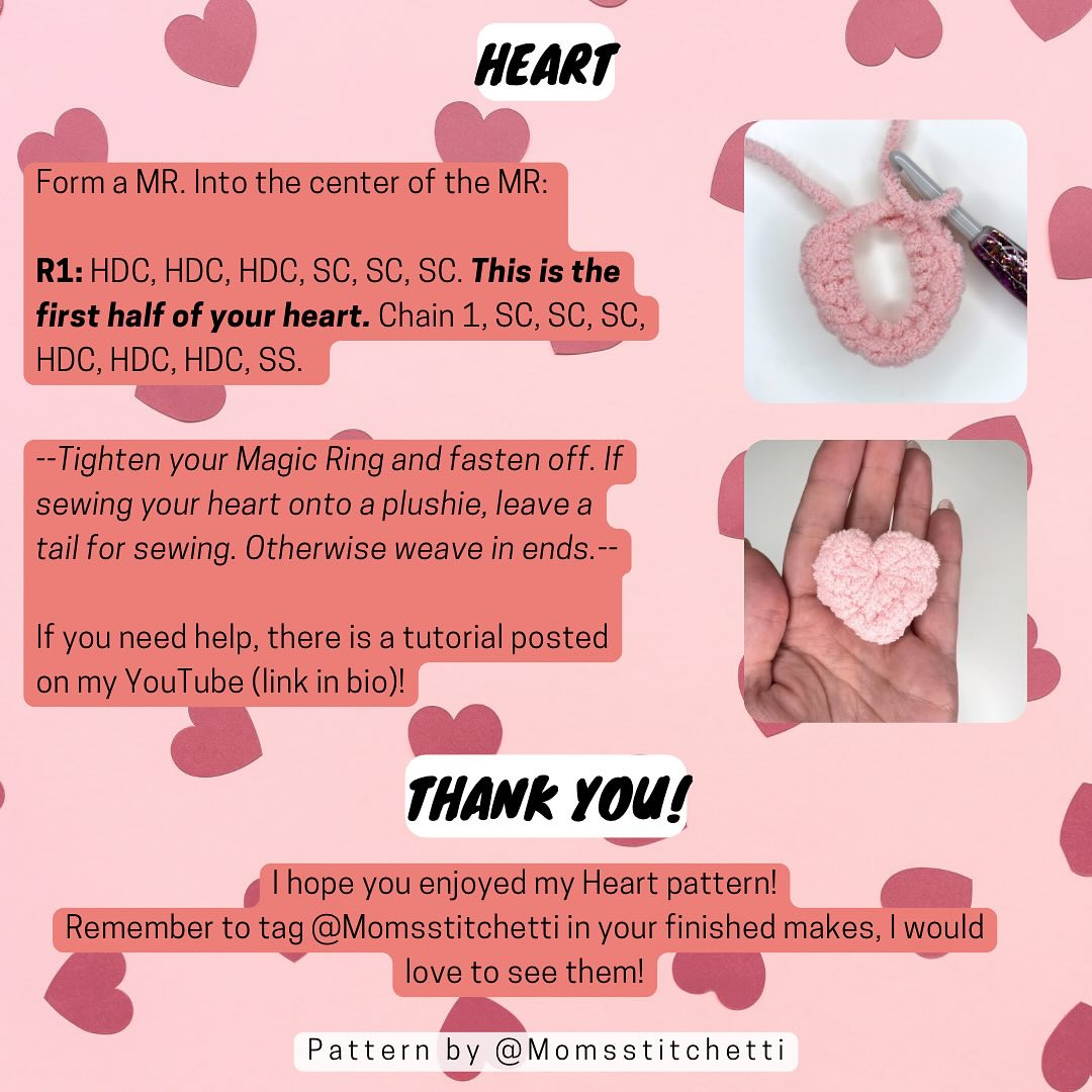 💗 Free Heart Pattern 💗