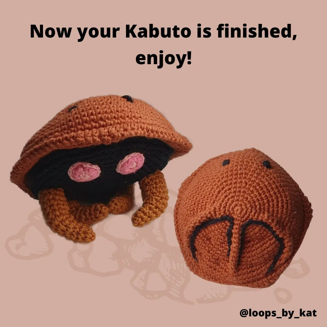 🗻 FREE KABUTO CROCHET PATTERN 🗻