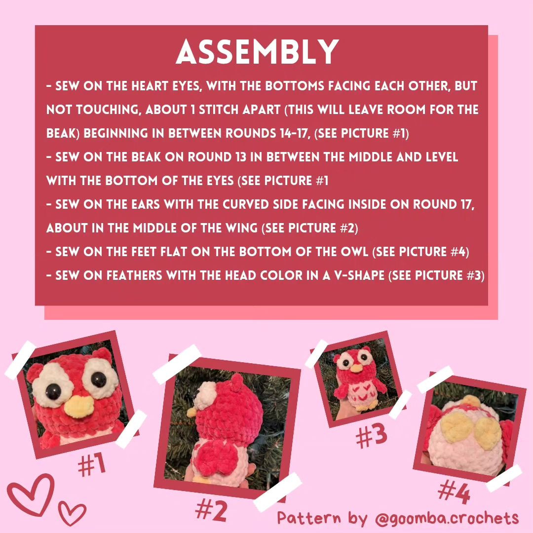 💕 FREE Love Owl Pattern 💕