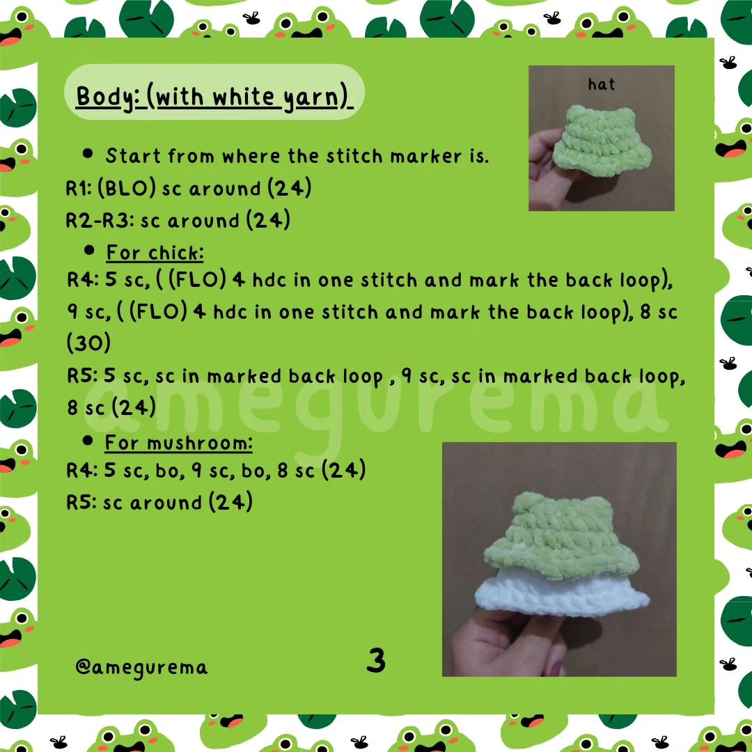 ✨Free No-Sew Froggies Pattern✨