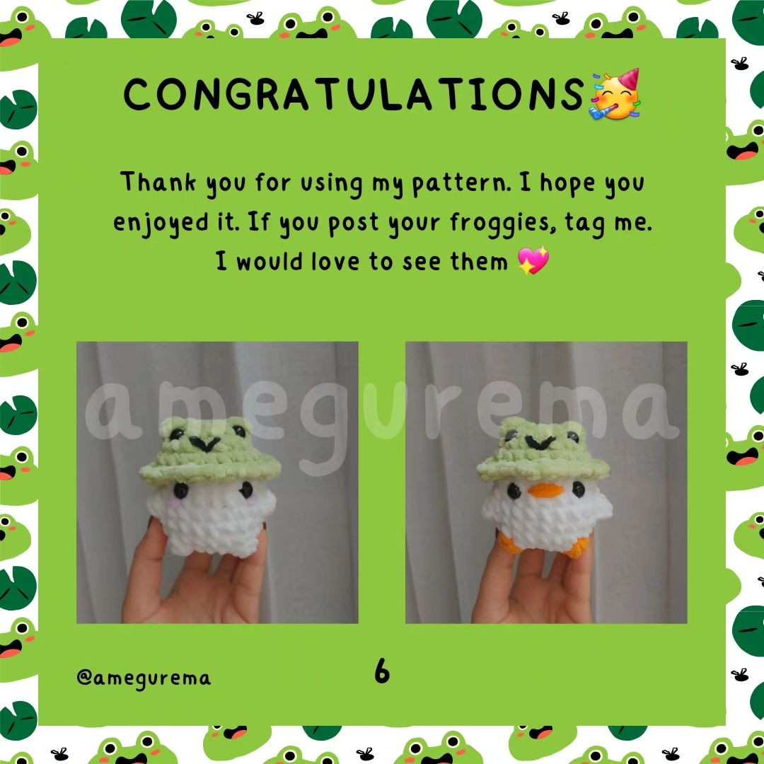 ✨Free No-Sew Froggies Pattern✨