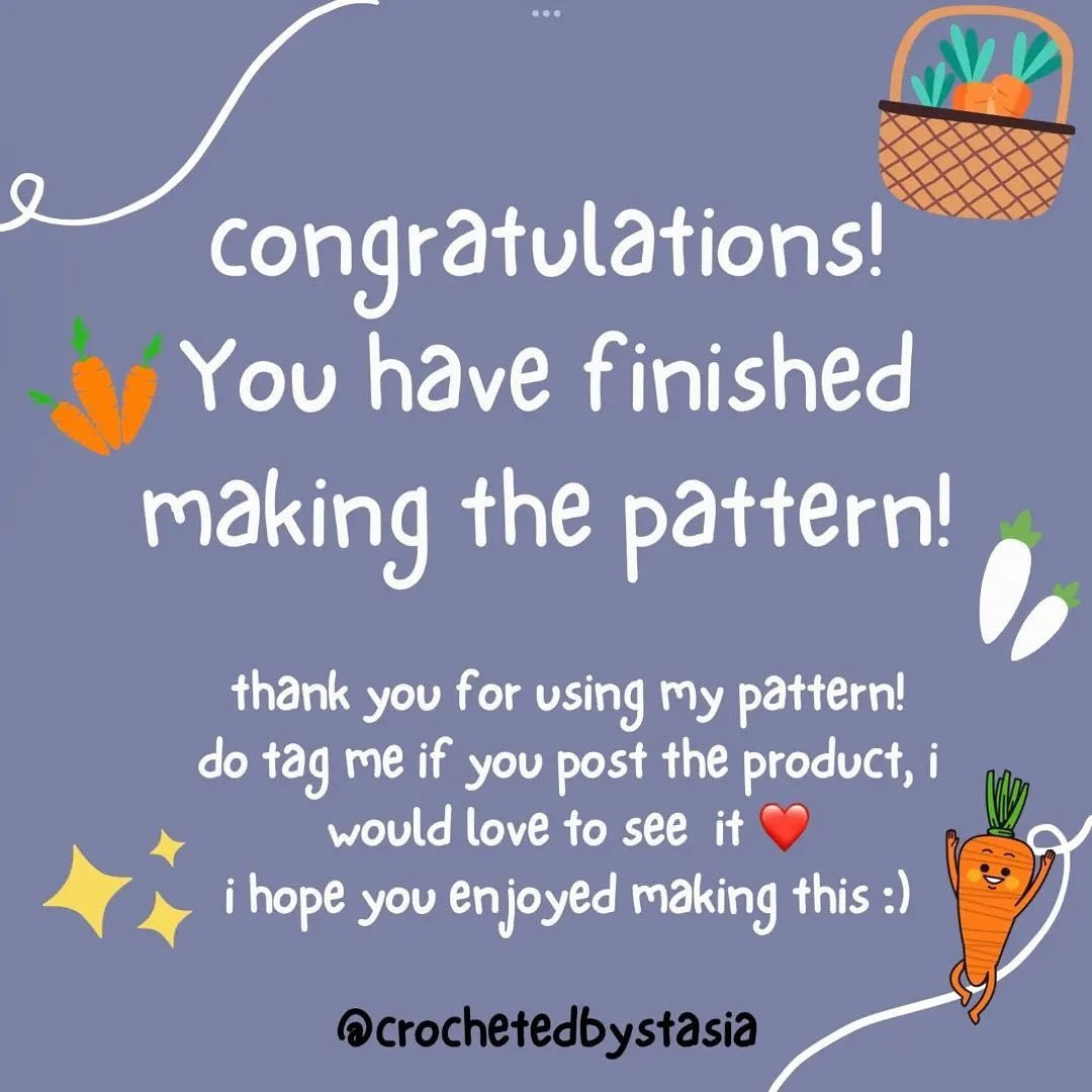 free pattern 3 in 1 basket radish basket crochet pattern