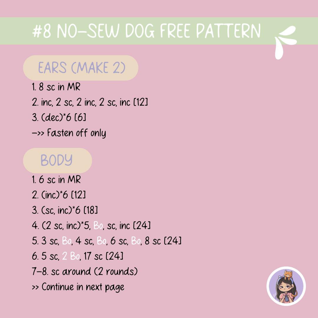 free pattern 8 no sew dog