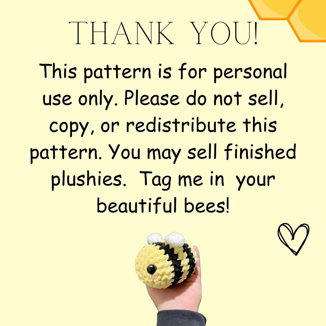 free pattern bee WING