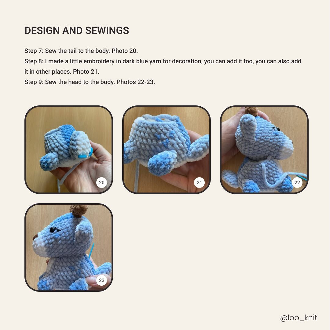 Free Pattern Crochet Deer