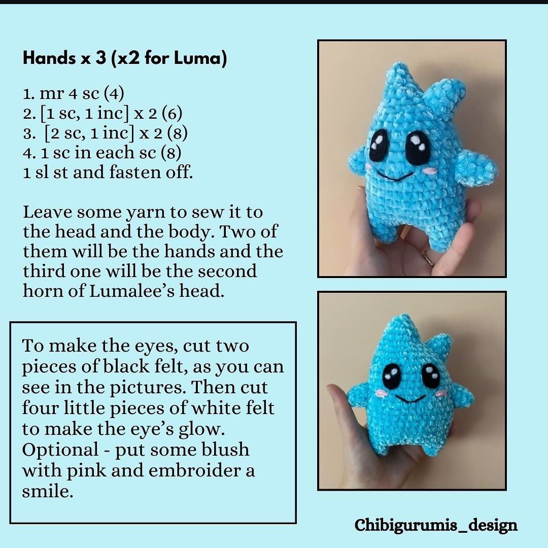 free pattern lumalee + luma