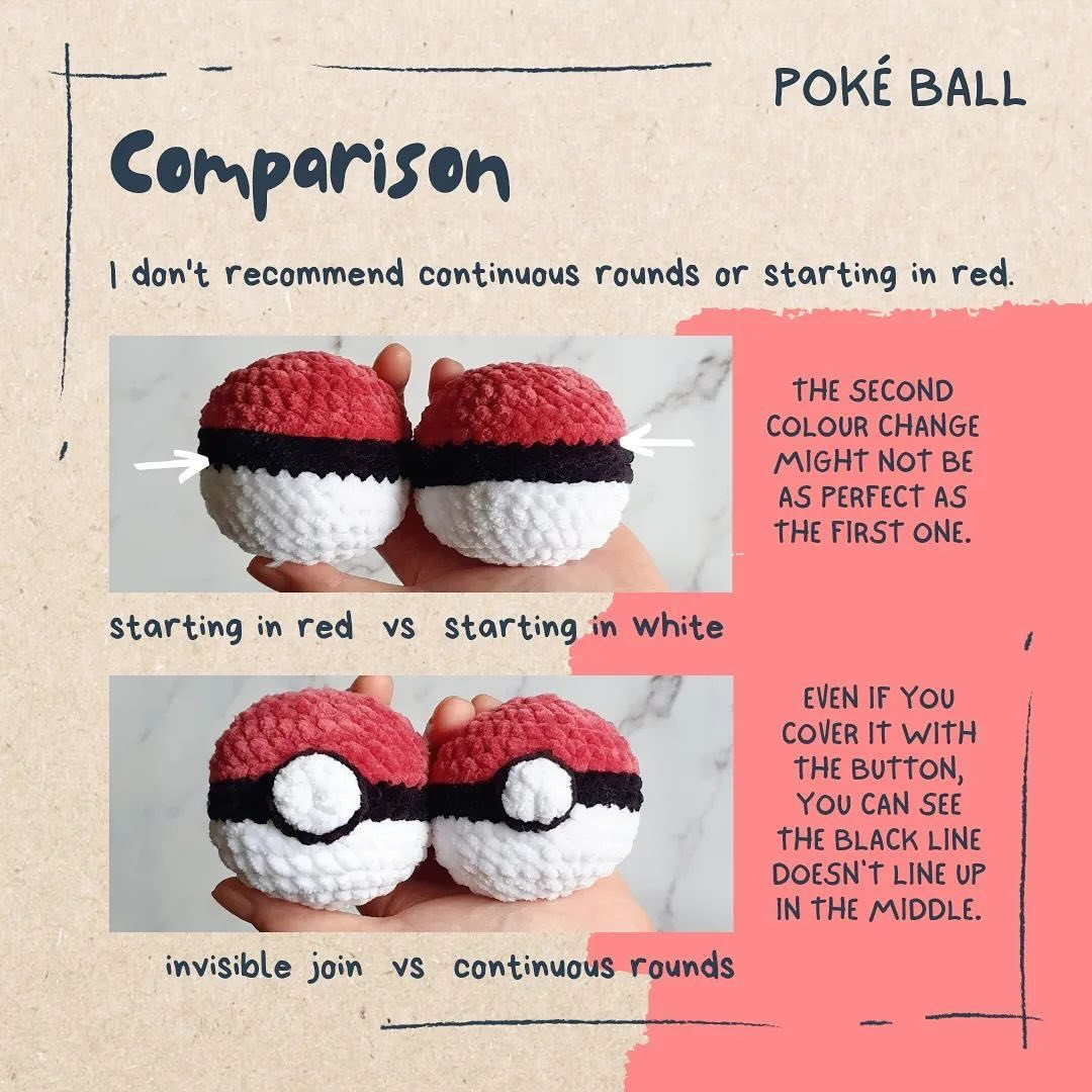 free pattern quick an easy poke ball