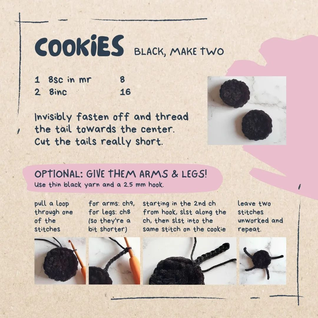 free pattern super quick easy no sew soot sprite cookies