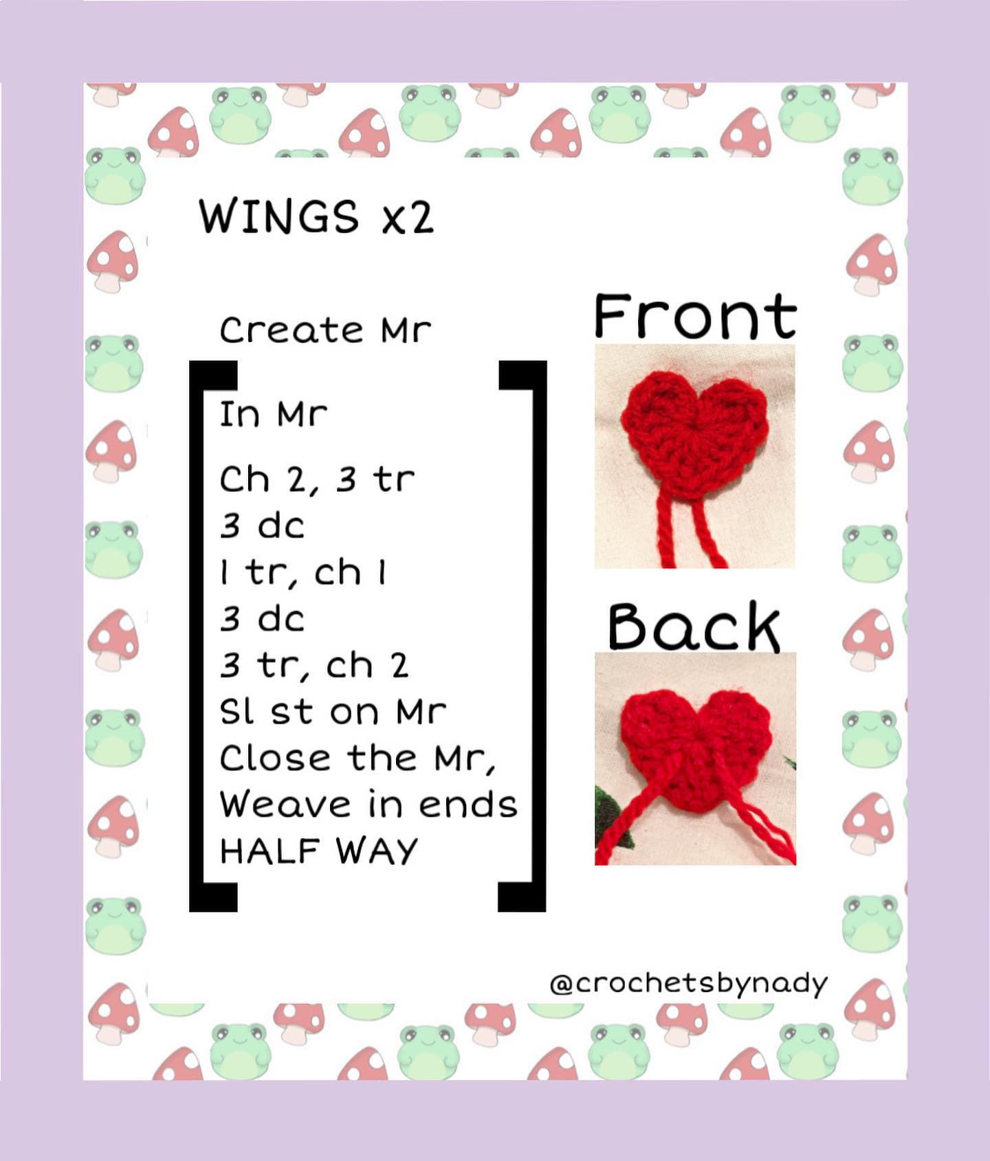 [FREE PATTERN] Valentine’s day bee