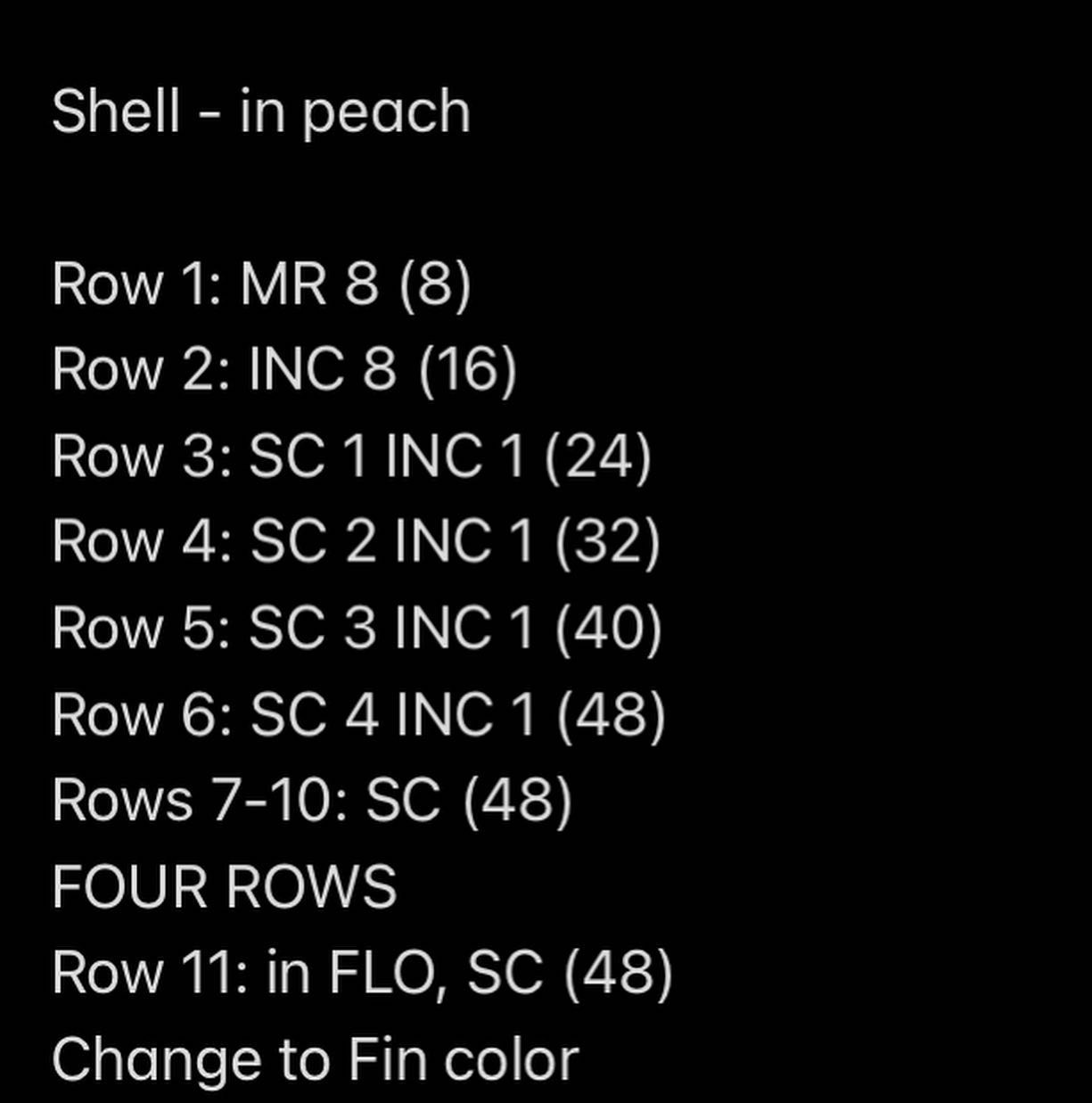 free peach turtle pattern