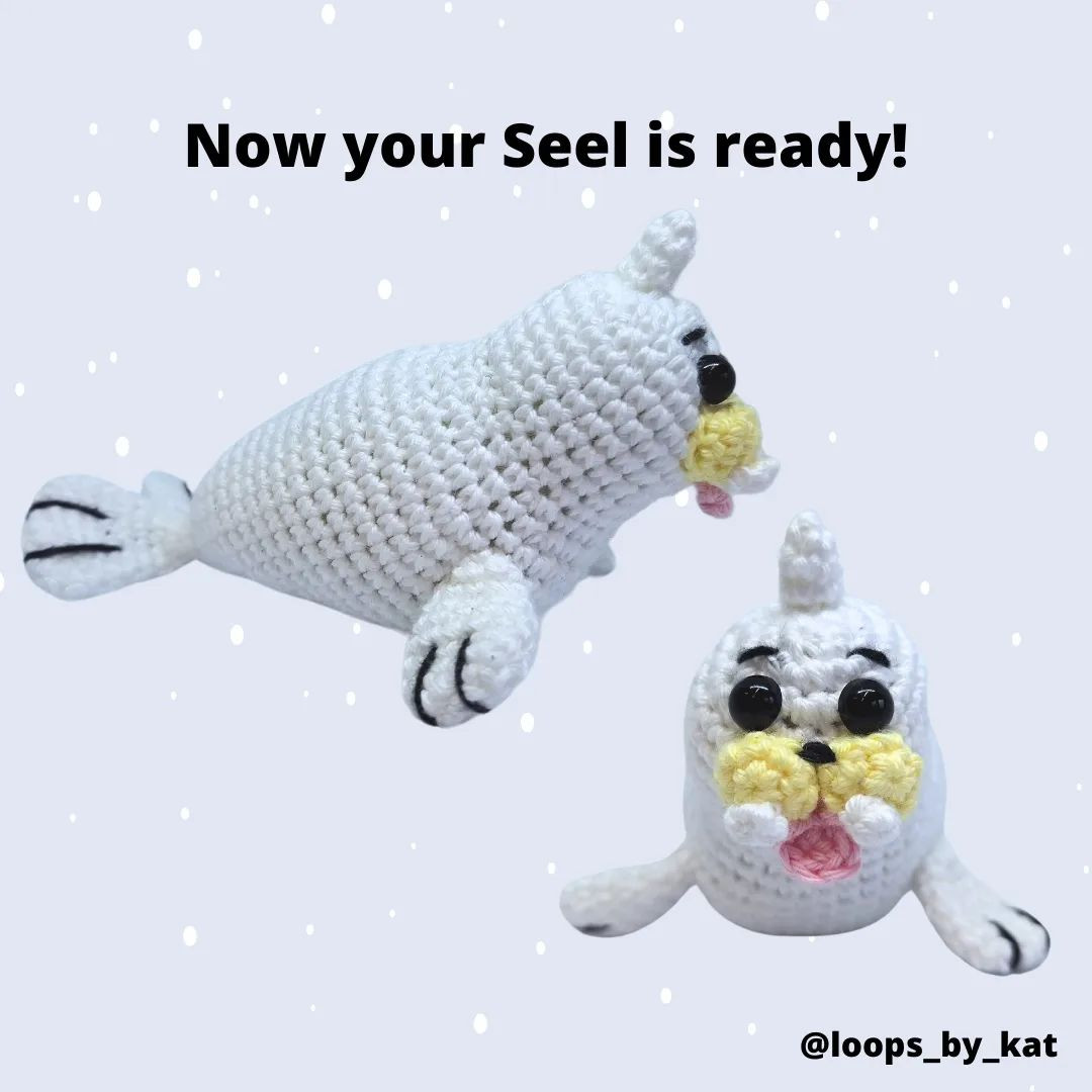 ❄️ FREE SEEL CROCHET PATTERN ❄️