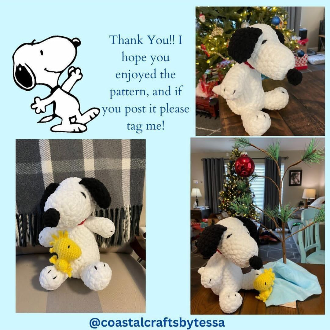 free snoopy pattern