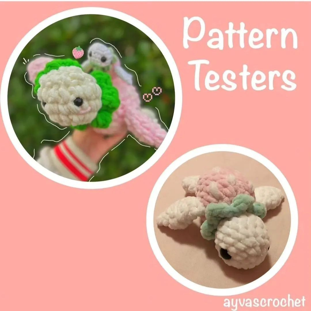 Free Strawberry Turtle pattern