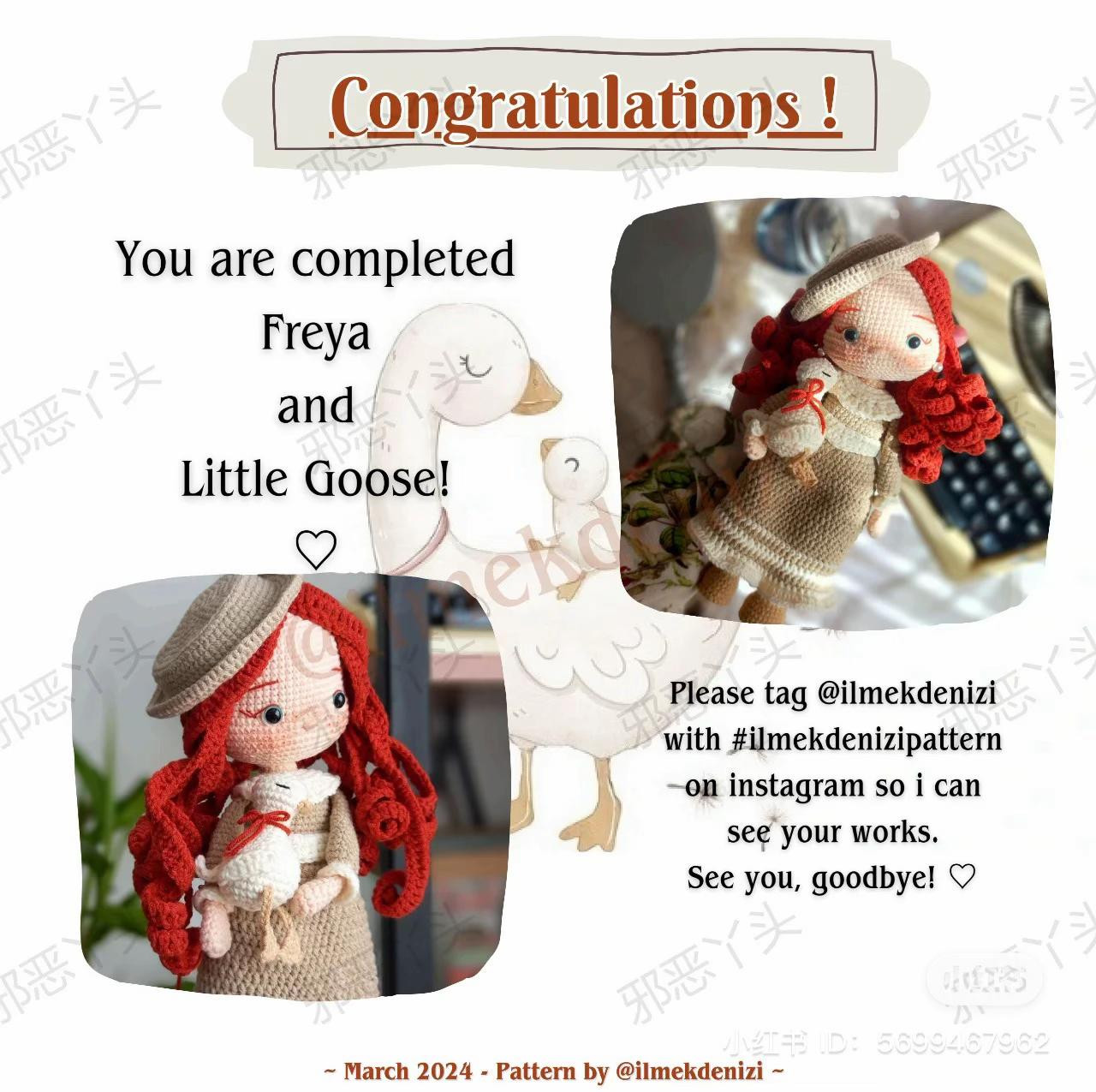 freya doll crochet pattern