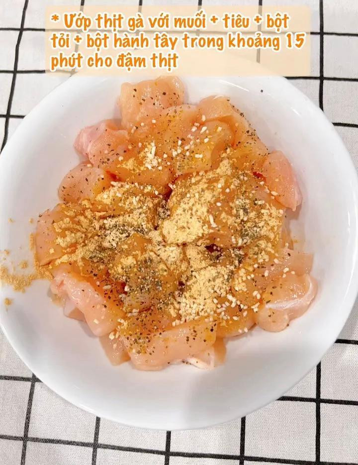 gà sốt cahnh mật ong