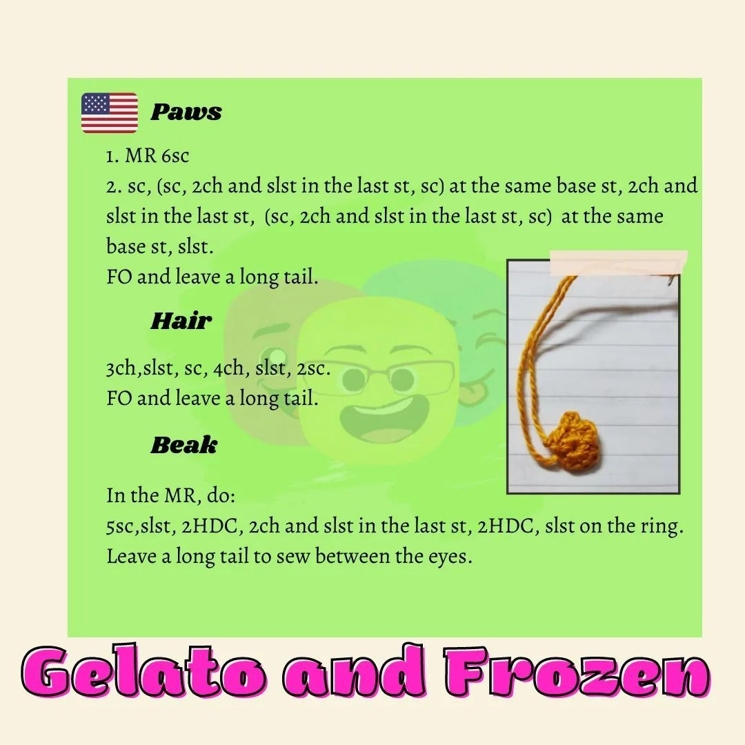 gelato an frozen free pattern