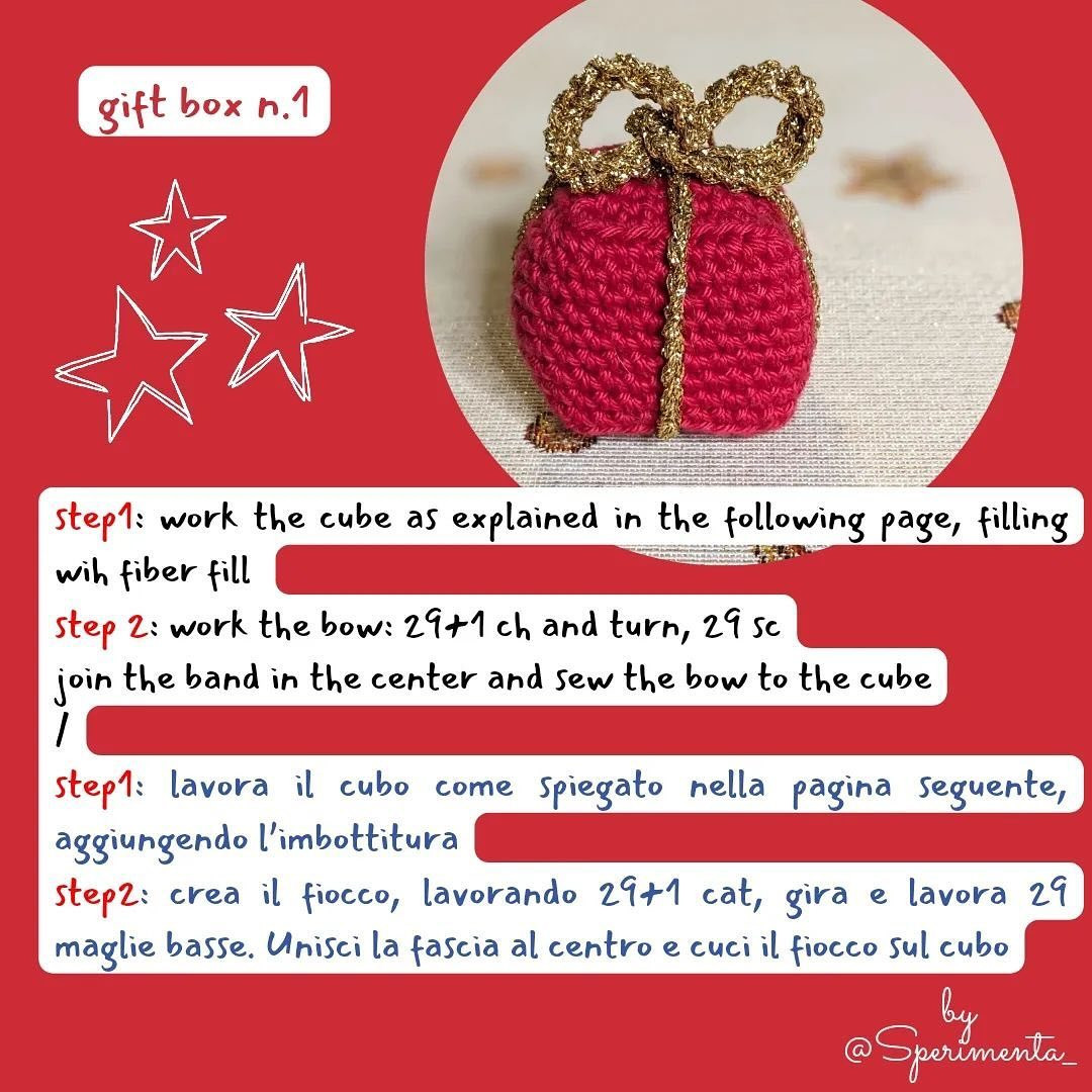 gift box crochet pattern