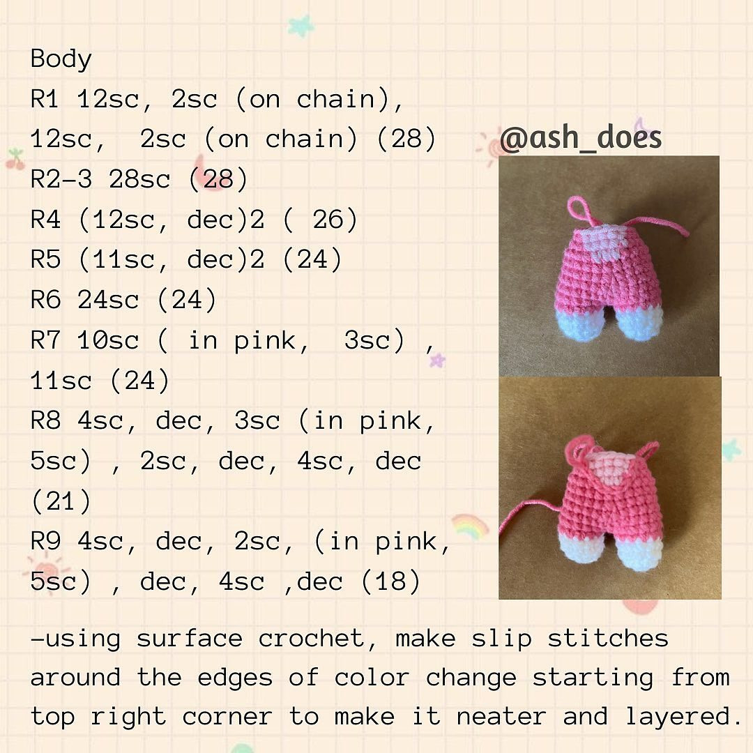 hello kitty free pattern, crochet pattern of kitty cat wearing pink dress and pink bow.